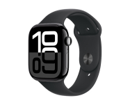 Apple Watch Series10 GPS 42mm Preto Brilhante Aluminio S/M